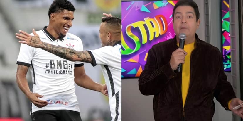 O jogador Éderson, do Corinthians, na semifinal do Paulistão, e Faustão em seu programa; Domingão desabou audiência do futebol (Foto: Rodrigo Coca/Agência Corinthians e Reprodução/Globo) O jogador Éderson, do Corinthians, na semifinal do Paulistão, e Faustão em seu programa; Domingão desabou audiência do futebol (Foto: Rodrigo Coca/Agência Corinthians e Reprodução/Globo)