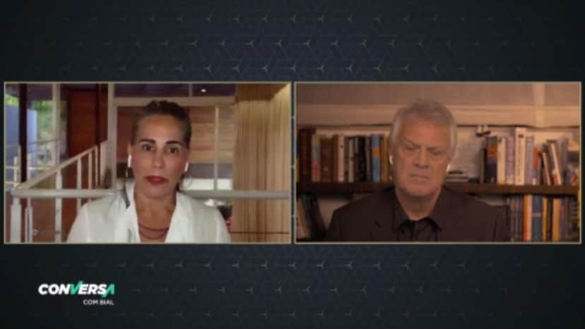Glória Pires participou do Conversa com Bial (Foto: Reprodução/ Gshow) Glória Pires participou do Conversa com Bial (Foto: Reprodução/ Gshow)