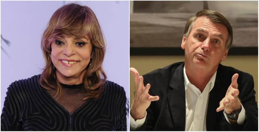 Gloria Perez seria apoiadora do presidente Jair Bolsonaro - Foto: Montagem Gloria Perez seria apoiadora do presidente Jair Bolsonaro - Foto: Montagem