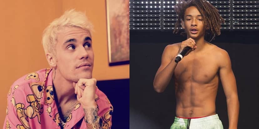 Justin Bieber e Jaden Smith lançam parceria (Foto: Reprodução) Justin Bieber e Jaden Smith lançam parceria (Foto: Reprodução)