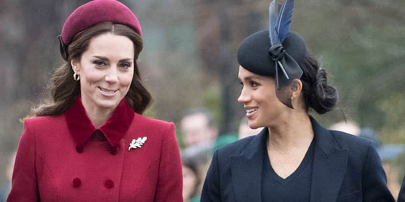 Kate Middleton e Meghan Markle (Foto: Reprodução) Kate Middleton e Meghan Markle (Foto: Reprodução)