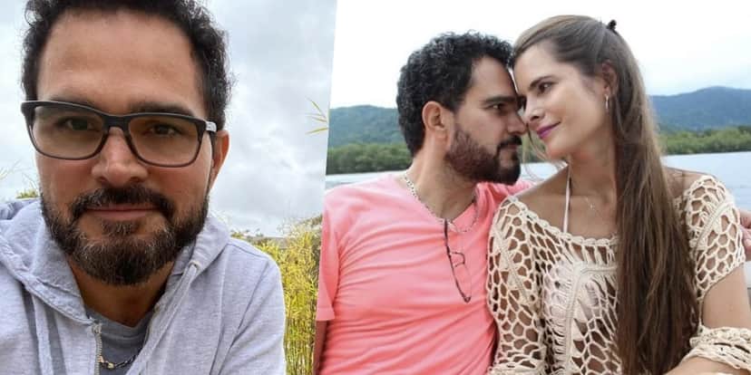 Luciano Camargo é casado com Flávia Fonseca (Foto: montagem) Luciano Camargo é casado com Flávia Fonseca (Foto: montagem)