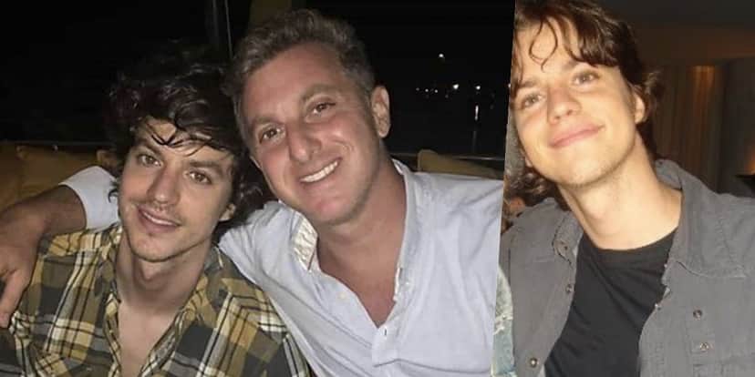 Luciano Huck e seu irmão (Foto: montagem) Luciano Huck e seu irmão (Foto: montagem)