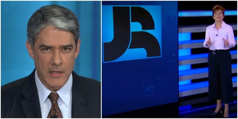 William Bonner foi mencionado por internautas após escândalo de rachadinha da Globo (Foto: Reprodução/ Montagem/ TV Foco) William Bonner foi mencionado por internautas após escândalo de rachadinha da Globo (Foto: Reprodução/ Montagem/ TV Foco)