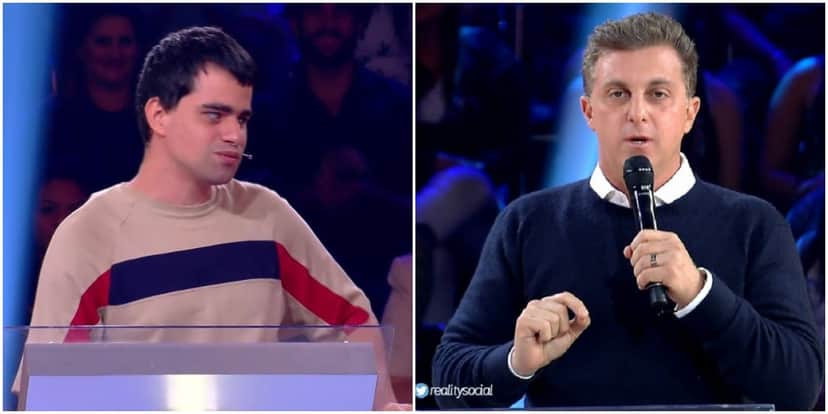 Jornalista cego revela que foi discriminado no Caldeirão do Huck, programa de Luciano (Foto: Reprodução/ Montagem/ TV Foco) Jornalista cego revela que foi discriminado no Caldeirão do Huck, programa de Luciano (Foto: Reprodução/ Montagem/ TV Foco)