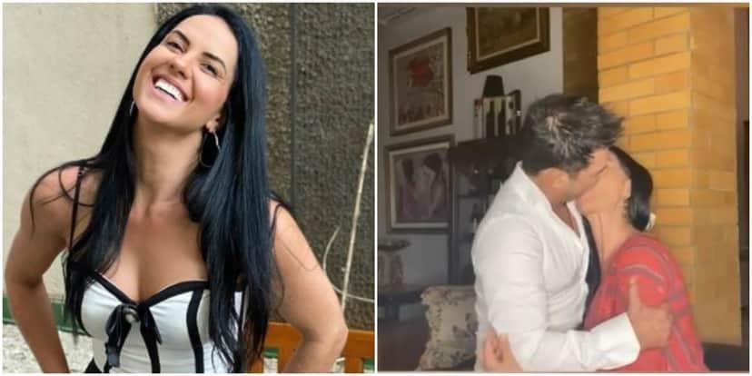 Graciele Lacerda e Zezé (Foto: Reprodução) Graciele Lacerda e Zezé (Foto: Reprodução)