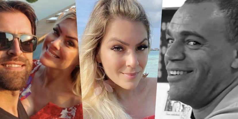 Renata Fan se envolveu em uma polêmica com Denilson e o namorado (Foto: montagem) Renata Fan se envolveu em uma polêmica com Denilson e o namorado (Foto: montagem)