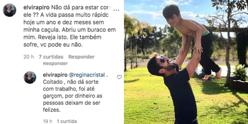 Sandro Pedroso publico registro com o filho, Noah (Foto: Reprodução/Instagram) Sandro Pedroso publico registro com o filho, Noah (Foto: Reprodução/Instagram)
