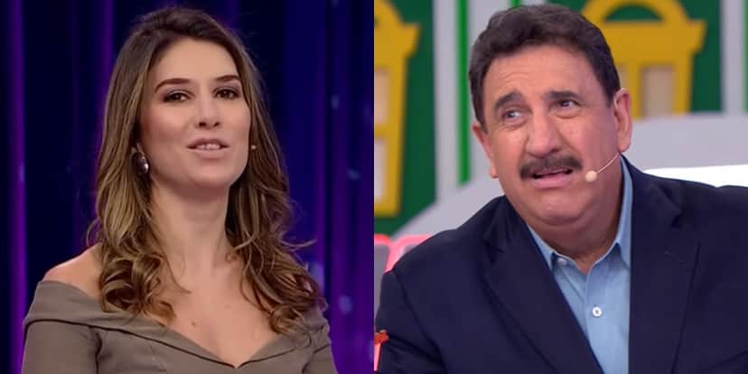 Rebeca Abravanel e Ratinho em seus programas no SBT; atrações registraram queda de audiência (Foto: Reprodução/SBT) Rebeca Abravanel e Ratinho em seus programas no SBT; atrações registraram queda de audiência (Foto: Reprodução/SBT)