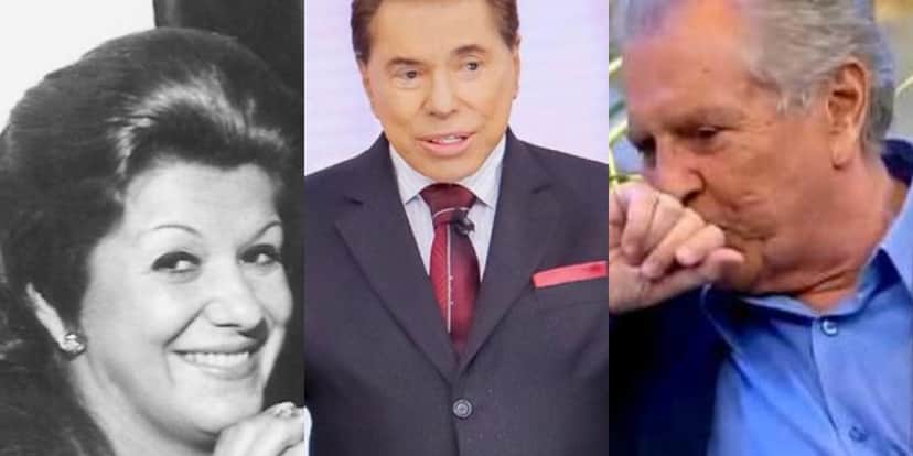 Silvio Santos com sua ex-esposa, Cida Abravanel, e Carlos Alberto de Nóbrega (Foto: Reprodução/SBT) Silvio Santos com sua ex-esposa, Cida Abravanel, e Carlos Alberto de Nóbrega (Foto: Reprodução/SBT)