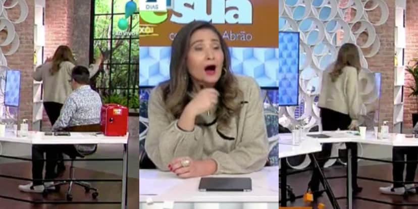 Sonia Abrão fugiu do A Tarde é Sua (Foto: Reprodução/RedeTV!) Sonia Abrão fugiu do A Tarde é Sua (Foto: Reprodução/RedeTV!)