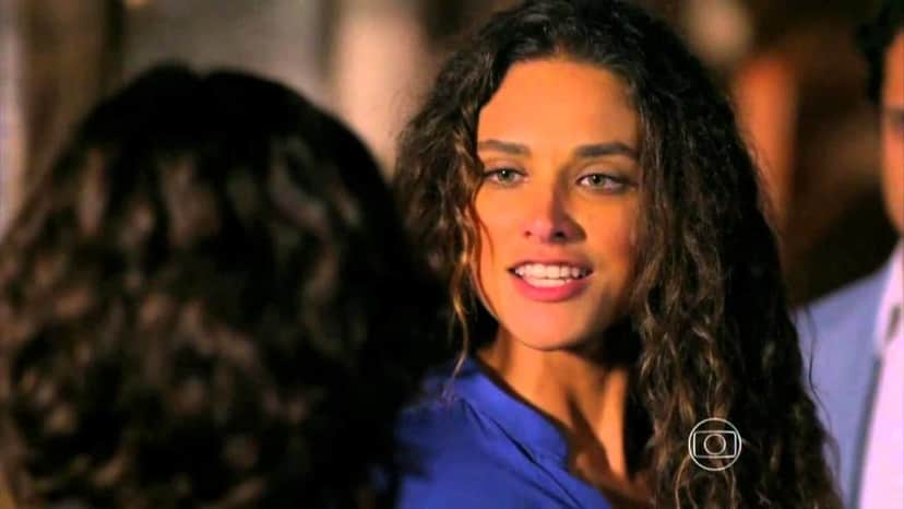 Taís em cena da novela Flor do Caribe Taís em cena da novela Flor do Caribe
