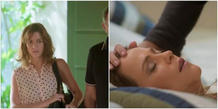 Soia faz Lili desmaiar na novela Totalmente Demais - Foto: Reprodução Soia faz Lili desmaiar na novela Totalmente Demais - Foto: Reprodução