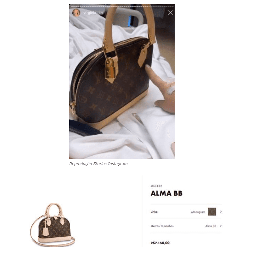 Zé Felipe compra bolsa de valor altíssimo (Foto: Reprodução) Zé Felipe compra bolsa de valor altíssimo (Foto: Reprodução)