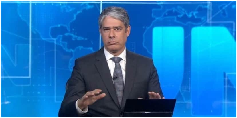 William Bonner comanda o Jornal Nacional na Globo - Foto: Reprodução William Bonner comanda o Jornal Nacional na Globo - Foto: Reprodução