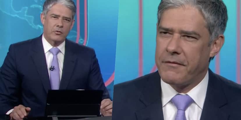 William Bonner e o Jornal Nacional perderam a liderança (foto: Reprodução/TV Globo) William Bonner e o Jornal Nacional perderam a liderança (foto: Reprodução/TV Globo)