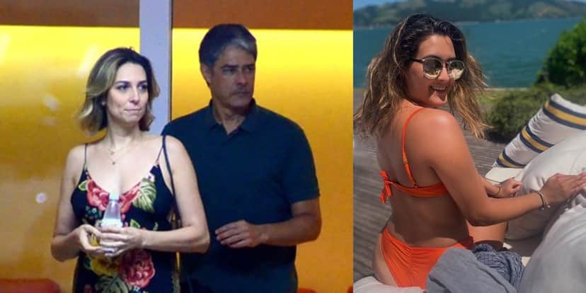 William Bonner, Natasha Dantas e Bia Bonemer (Foto: AgNews/Instagram) William Bonner, Natasha Dantas e Bia Bonemer (Foto: AgNews/Instagram)