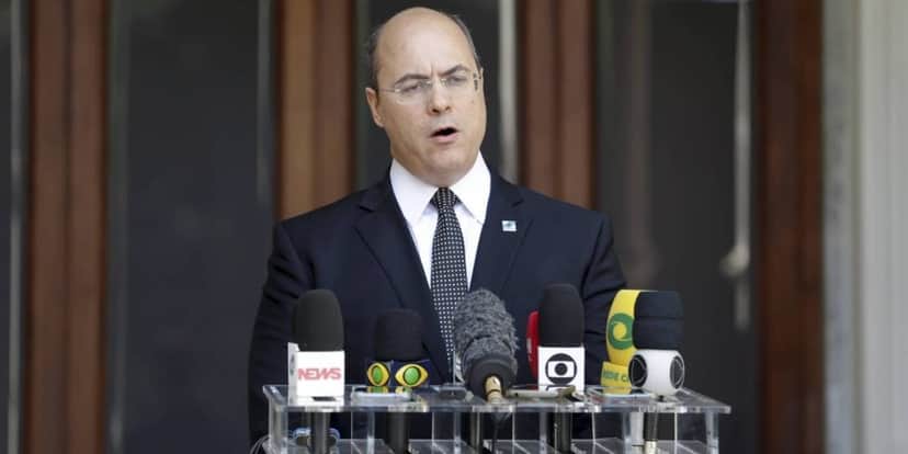 Wilson Witzel foi afastado do cargo de governador (Foto: Reprodução/TV Globo) Wilson Witzel foi afastado do cargo de governador (Foto: Reprodução/TV Globo)