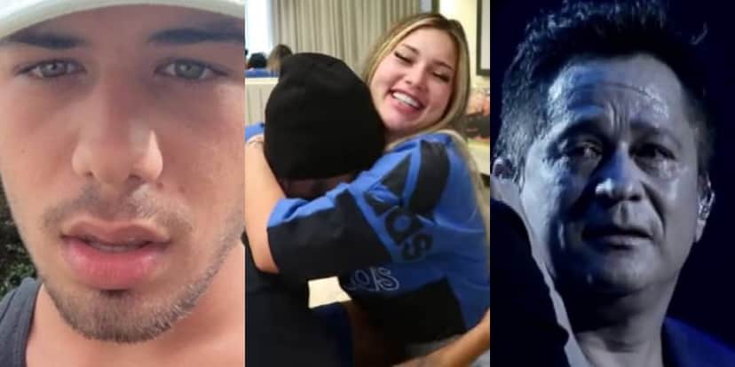 Zé Felipe e Leonardo se envolveram em polêmica com Virgínia Fonseca (Foto: Reprodução/Instagram/YouTube/Record) Zé Felipe e Leonardo se envolveram em polêmica com Virgínia Fonseca (Foto: Reprodução/Instagram/YouTube/Record)