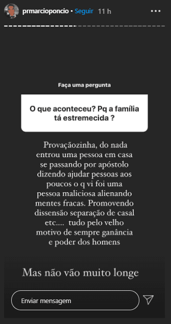 Família Poncio está passando por um momento de crise (Foto: Reprodução/ Instagram) Família Poncio está passando por um momento de crise (Foto: Reprodução/ Instagram)