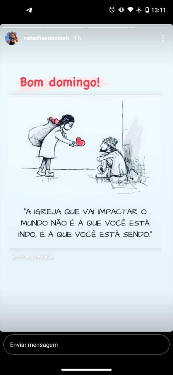 Esposa de William Bonner mandou recado Esposa de William Bonner mandou recado