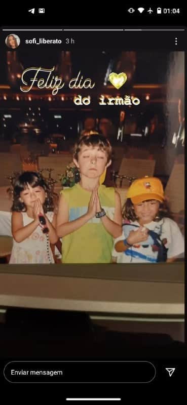Os filhos de Gugu Liberato celebraram o Dia do Irmão (Foto: Reprodução/ Instagram) Os filhos de Gugu Liberato celebraram o Dia do Irmão (Foto: Reprodução/ Instagram)
