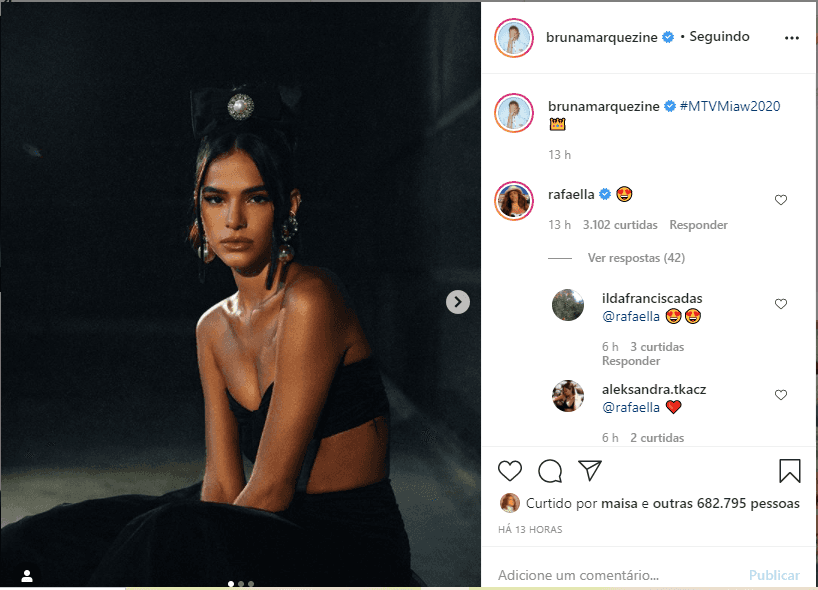 Bruna Marquezine (Foto: Reprodução) Bruna Marquezine (Foto: Reprodução)