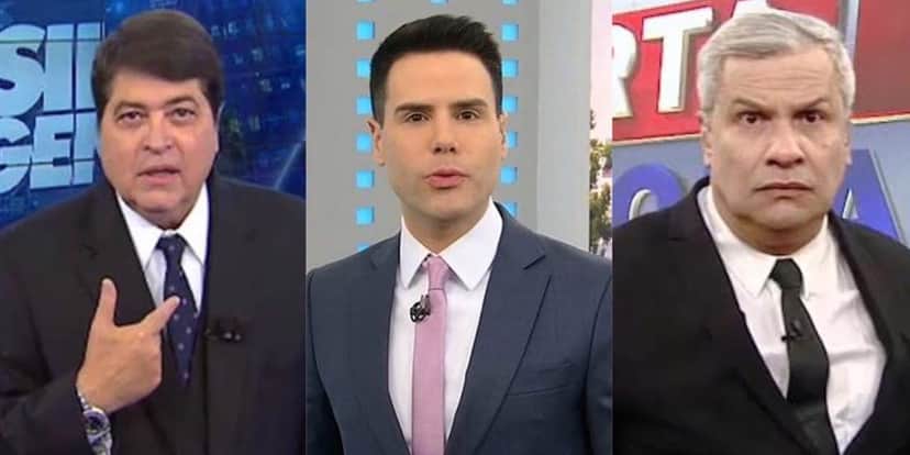 Datena, Luiz Bacci e Sikêra Jr Datena, Luiz Bacci e Sikêra Jr