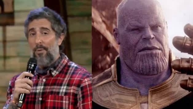 Marcos Mion citou Thanos em A Fazenda (Foto: Reprodução) Marcos Mion citou Thanos em A Fazenda (Foto: Reprodução)