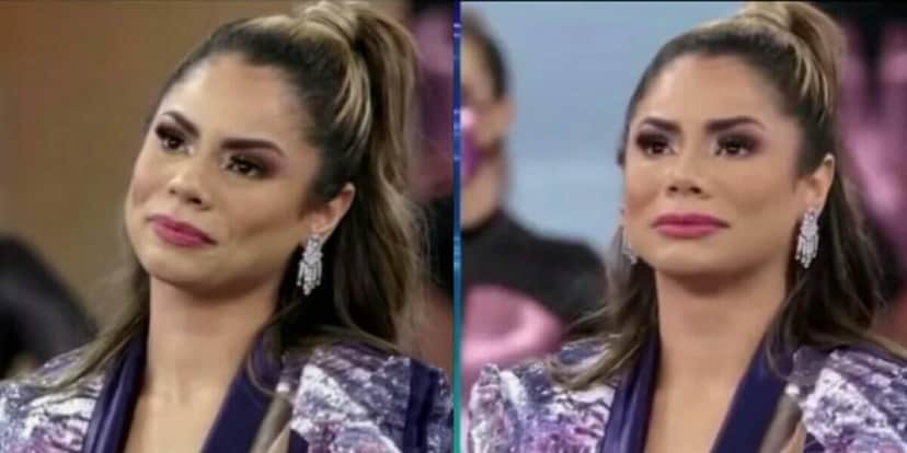 Cantora Lexa no comando do programa Domingão do Faustão - Foto: Montagem Cantora Lexa no comando do programa Domingão do Faustão - Foto: Montagem