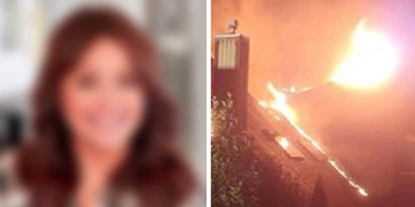 Apresentadora mostrou como ficou sua casa após incêndio (Imagem: Montagem/TV Foco Apresentadora mostrou como ficou sua casa após incêndio (Imagem: Montagem/TV Foco