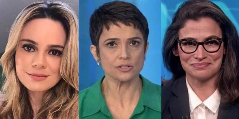 Rachel Sheherazade, Sandra Annenberg, Renata Vasconcellos Rachel Sheherazade, Sandra Annenberg, Renata Vasconcellos