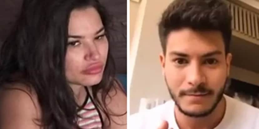 Raissa Barbosa expôs relação com Arthur Aguiar após ser apontada como amante do ator (Foto: Montagem/TV Foco) Raissa Barbosa expôs relação com Arthur Aguiar após ser apontada como amante do ator (Foto: Montagem/TV Foco)