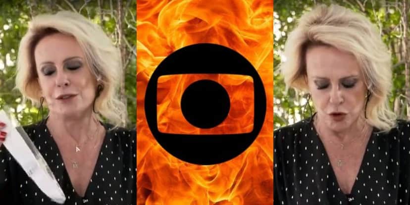 Ana Maria Braga está em guerra com a Globo (Foto: Reprodução/TV Globo) Ana Maria Braga está em guerra com a Globo (Foto: Reprodução/TV Globo)