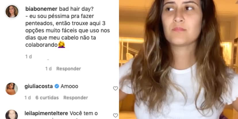 Bia Bonemer recebeu recado de Giulia Costa, filha de Flávia Alessandra (Foto: Reprodução/Instagram) Bia Bonemer recebeu recado de Giulia Costa, filha de Flávia Alessandra (Foto: Reprodução/Instagram)