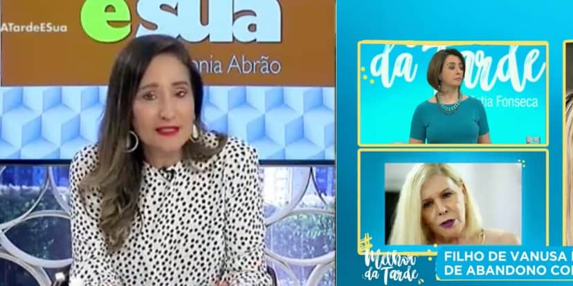 Sonia Abrão e Catia Fonseca disputam audiência todas as tardes (Foto: Reprodução/RedeTV!/Band) Sonia Abrão e Catia Fonseca disputam audiência todas as tardes (Foto: Reprodução/RedeTV!/Band)