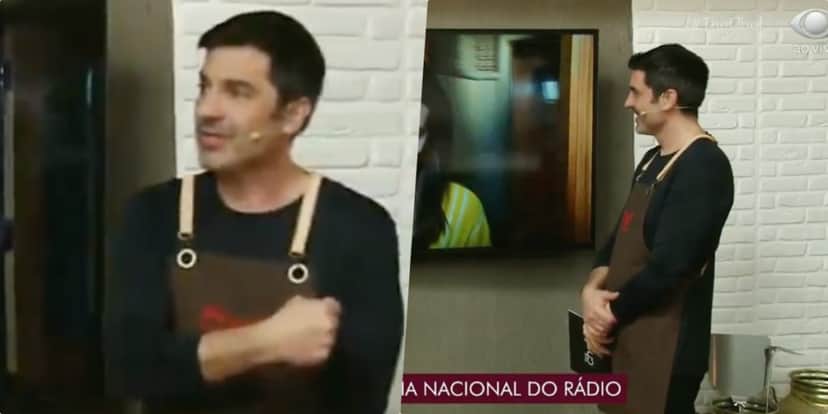Edu Guedes abriu o jogo ao vivo na Band (Foto montagem) Edu Guedes abriu o jogo ao vivo na Band (Foto montagem)