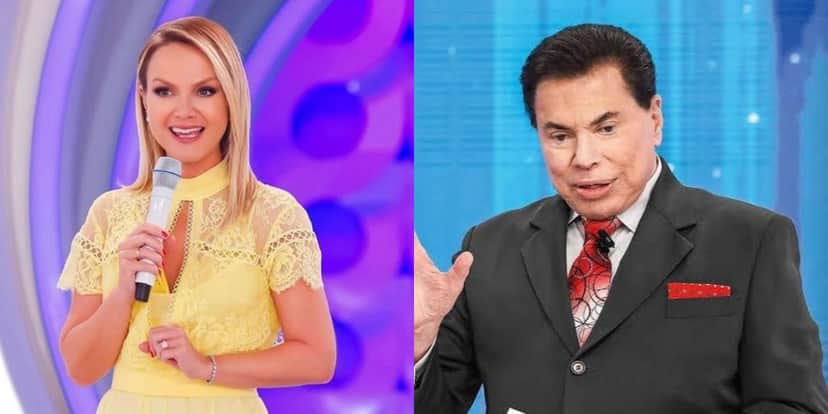 Eliana desliga telefone na cara de Silvio Santos (Foto: Reprodução) Eliana desliga telefone na cara de Silvio Santos (Foto: Reprodução)