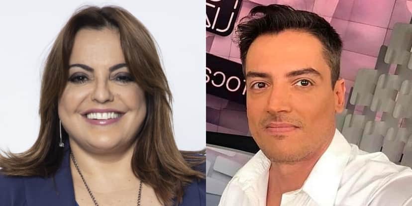 Fabíola Reipert e Leo Dias entrevistarão o primeiro eliminado de "A Fazenda 12" (Foto: Divulgação/Record/Instagram) Fabíola Reipert e Leo Dias entrevistarão o primeiro eliminado de "A Fazenda 12" (Foto: Divulgação/Record/Instagram)