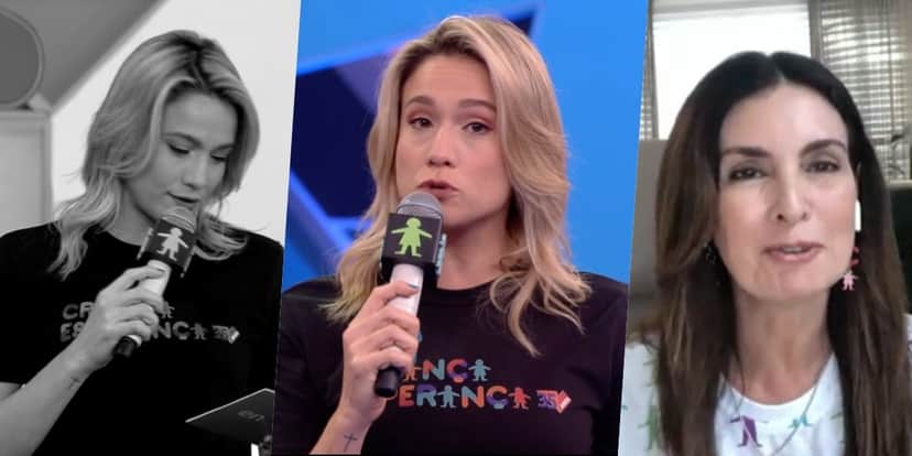 Fátima Bernardes entrou ao vivo no 'Encontro', comandado por Fernanda Gentil (Foto: reprodução/Globo) Fátima Bernardes entrou ao vivo no 'Encontro', comandado por Fernanda Gentil (Foto: reprodução/Globo)