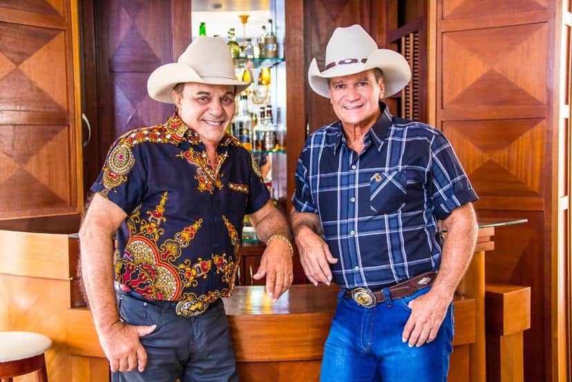 A dupla Gino & Geno. — Foto: Gino & Geno/Divulgação A dupla Gino & Geno. — Foto: Gino & Geno/Divulgação