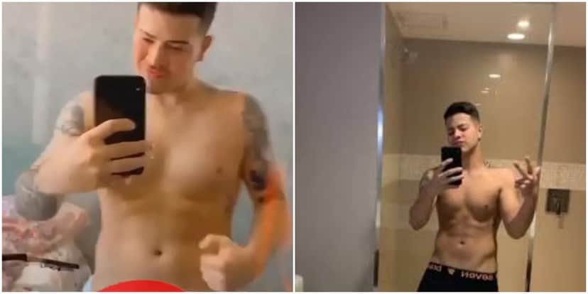 MC Jotappê sensualizou em vídeo no Instagram (Reprodução) MC Jotappê sensualizou em vídeo no Instagram (Reprodução)