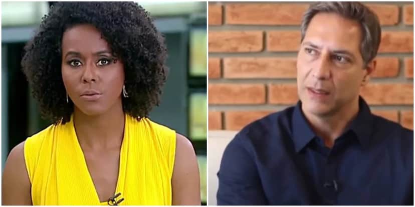 Lacombe reproduziu vídeo polêmico sobre Maju Coutinho (Reprodução) Lacombe reproduziu vídeo polêmico sobre Maju Coutinho (Reprodução)