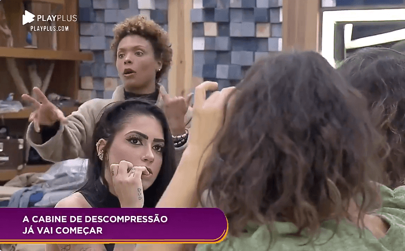 Lidi Lisboa no reality show da Record TV (Foto: Reprodução) Lidi Lisboa no reality show da Record TV (Foto: Reprodução)