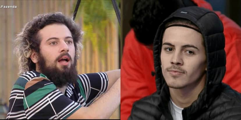 Lucas Cartolouco chama Biel de animal (Foto: Reprodução) Lucas Cartolouco chama Biel de animal (Foto: Reprodução)