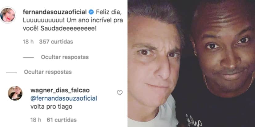 Luciano Huck e Thiaguinho são muito amigos (Foto: Reprodução/Instagram) Luciano Huck e Thiaguinho são muito amigos (Foto: Reprodução/Instagram)