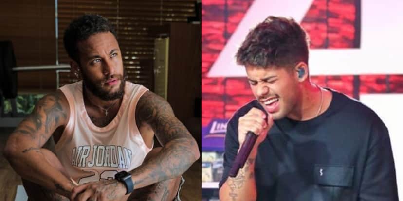 Neymar e Zé Felipe estão em guerra (Foto: Reprodução/Instagram) Neymar e Zé Felipe estão em guerra (Foto: Reprodução/Instagram)