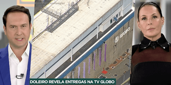 A Record voltou a disparar contra a Globo no Domingo Espetacular - Foto: Reprodução A Record voltou a disparar contra a Globo no Domingo Espetacular - Foto: Reprodução