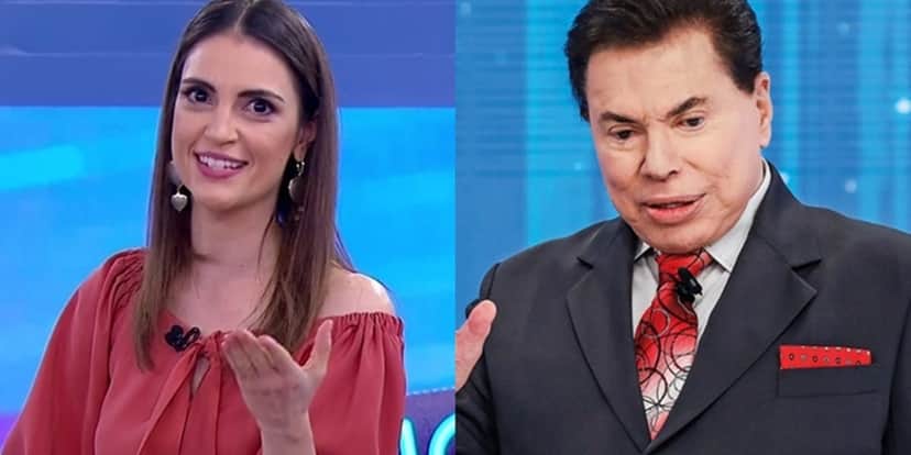 Chris Flores no comando do Triturando, aposta de Silvio Santos que reagiu na audiência e venceu a Record (Foto: Reprodução/SBT) Chris Flores no comando do Triturando, aposta de Silvio Santos que reagiu na audiência e venceu a Record (Foto: Reprodução/SBT)