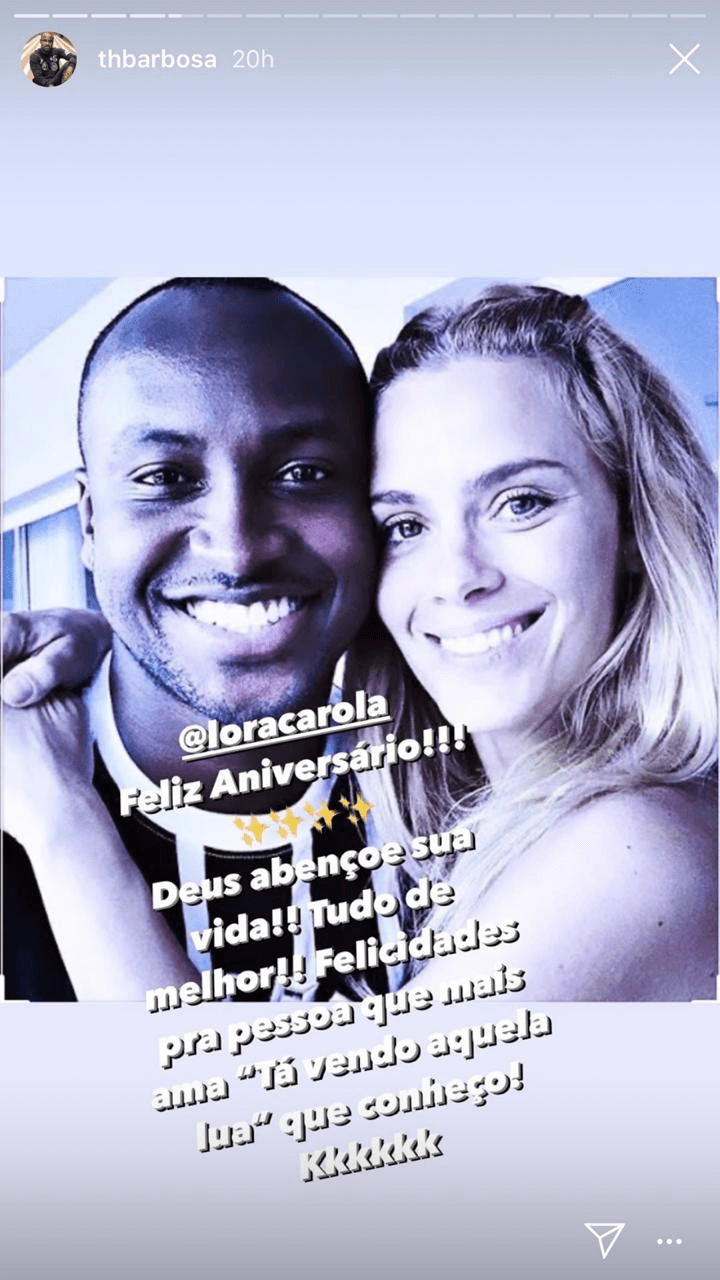 Thiaguinho parabenizou uma amiga por seu aniversário (Foto: reprodução/Instagram) Thiaguinho parabenizou uma amiga por seu aniversário (Foto: reprodução/Instagram)